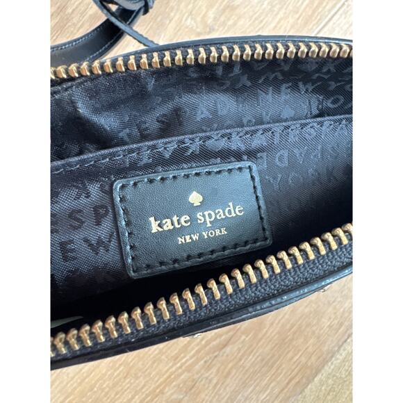 Kate Spade Black and Cream Crossbody Bag - Picture 8 of 9